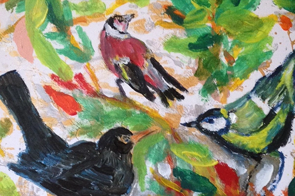 jean marie Leuzinger Peinture oiseaux